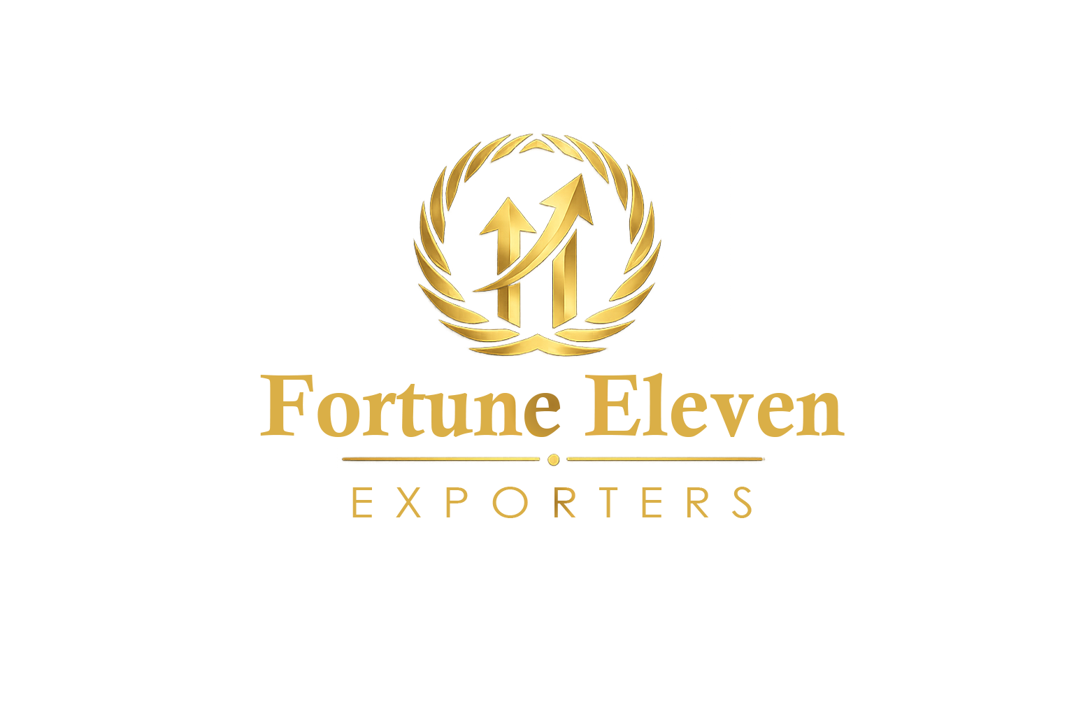 Fortune Eleven Trading Co. wordmark: global sourcing, India